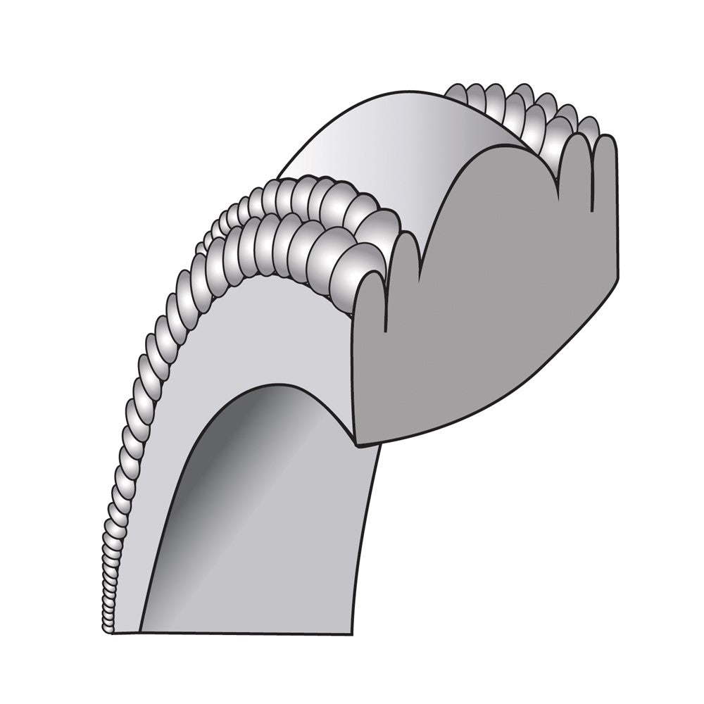 Double Milgrain Comfort Fit Wedding Band - WBC