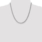 Flat Beveled Curb with Lobster Clasp Chain - WBC