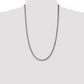 Flat Beveled Curb with Lobster Clasp Chain - WBC