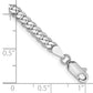 Flat Beveled Curb with Lobster Clasp Bracelet - WBC