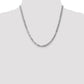 Flat Beveled Curb with Lobster Clasp Chain - WBC