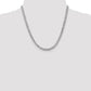 Flat Beveled Curb with Lobster Clasp Chain - WBC