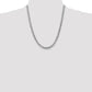 Flat Beveled Curb with Lobster Clasp Chain - WBC