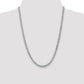Flat Beveled Curb with Lobster Clasp Chain - WBC