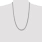 Flat Beveled Curb with Lobster Clasp Chain - WBC