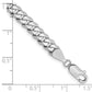 Flat Beveled Curb with Lobster Clasp Bracelet - WBC