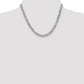 Flat Beveled Curb with Lobster Clasp Chain - WBC