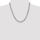 Flat Beveled Curb with Lobster Clasp Chain - WBC