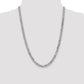 Flat Beveled Curb with Lobster Clasp Chain - WBC