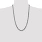 Flat Beveled Curb with Lobster Clasp Chain - WBC