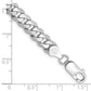Flat Beveled Curb with Lobster Clasp Bracelet - WBC