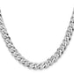 Flat Beveled Curb with Lobster Clasp Chain - WBC