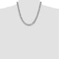 Flat Beveled Curb with Lobster Clasp Chain - WBC