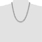 Flat Beveled Curb with Lobster Clasp Chain - WBC