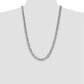 Flat Beveled Curb with Lobster Clasp Chain - WBC