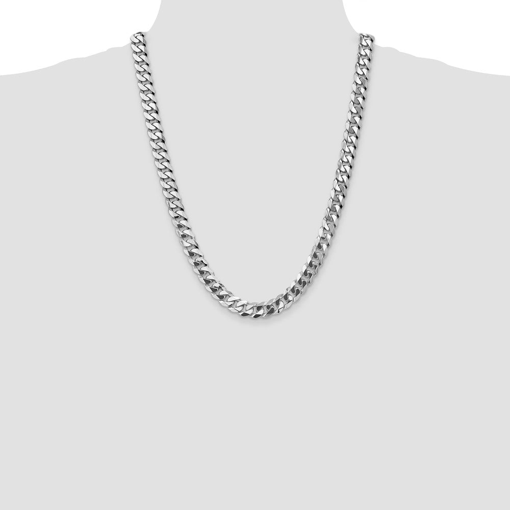 Flat Beveled Curb Chain - WBC