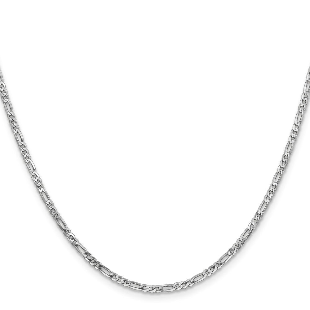 Flat Figaro with Lobster Clasp Chain - WBC