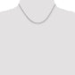Flat Figaro with Lobster Clasp Chain - WBC