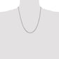 Flat Figaro with Lobster Clasp Chain - WBC