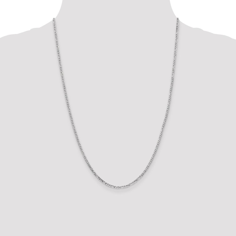 Flat Figaro with Lobster Clasp Chain - WBC