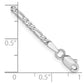 Flat Figaro with Lobster Clasp Anklet - WBC
