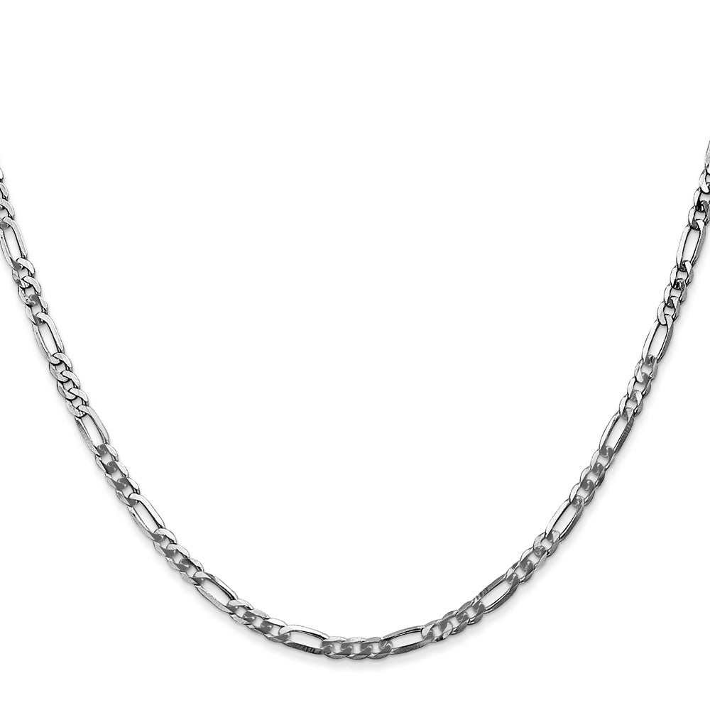 Flat Figaro with Lobster Clasp Chain - WBC