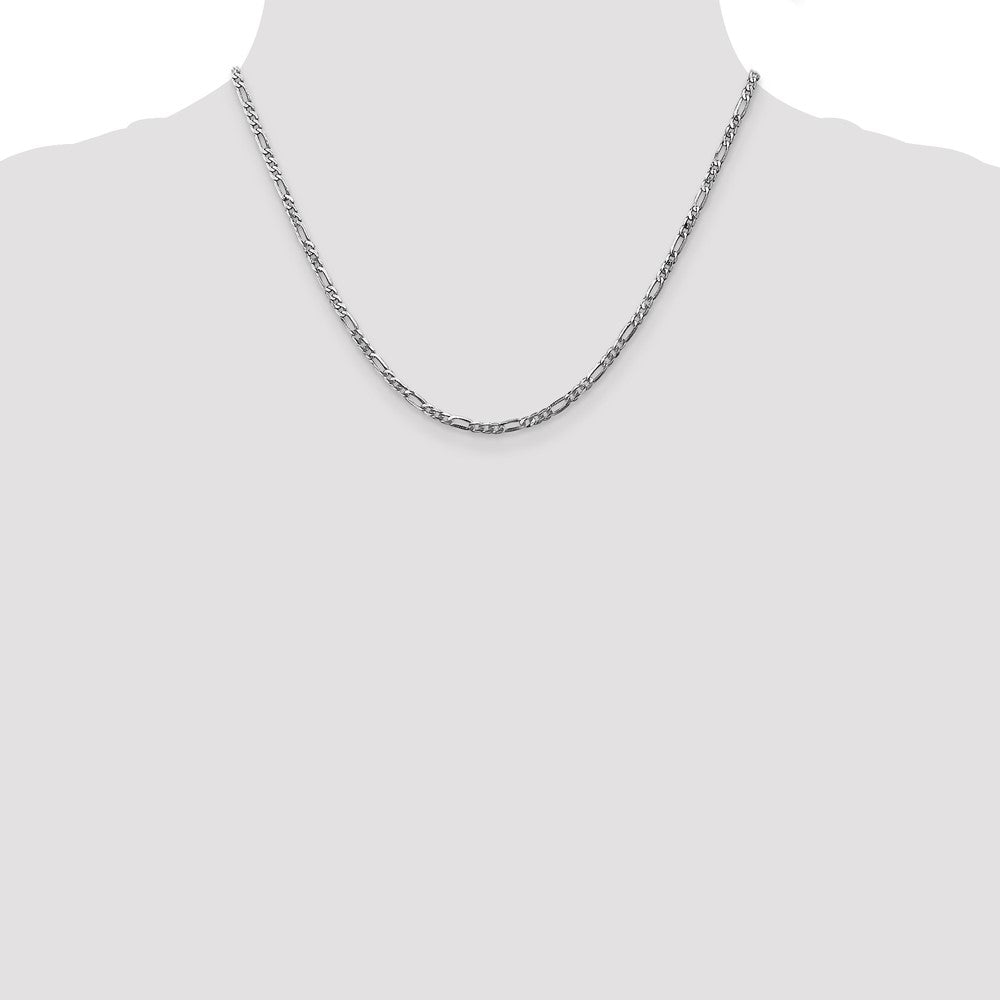 Flat Figaro with Lobster Clasp Chain - WBC