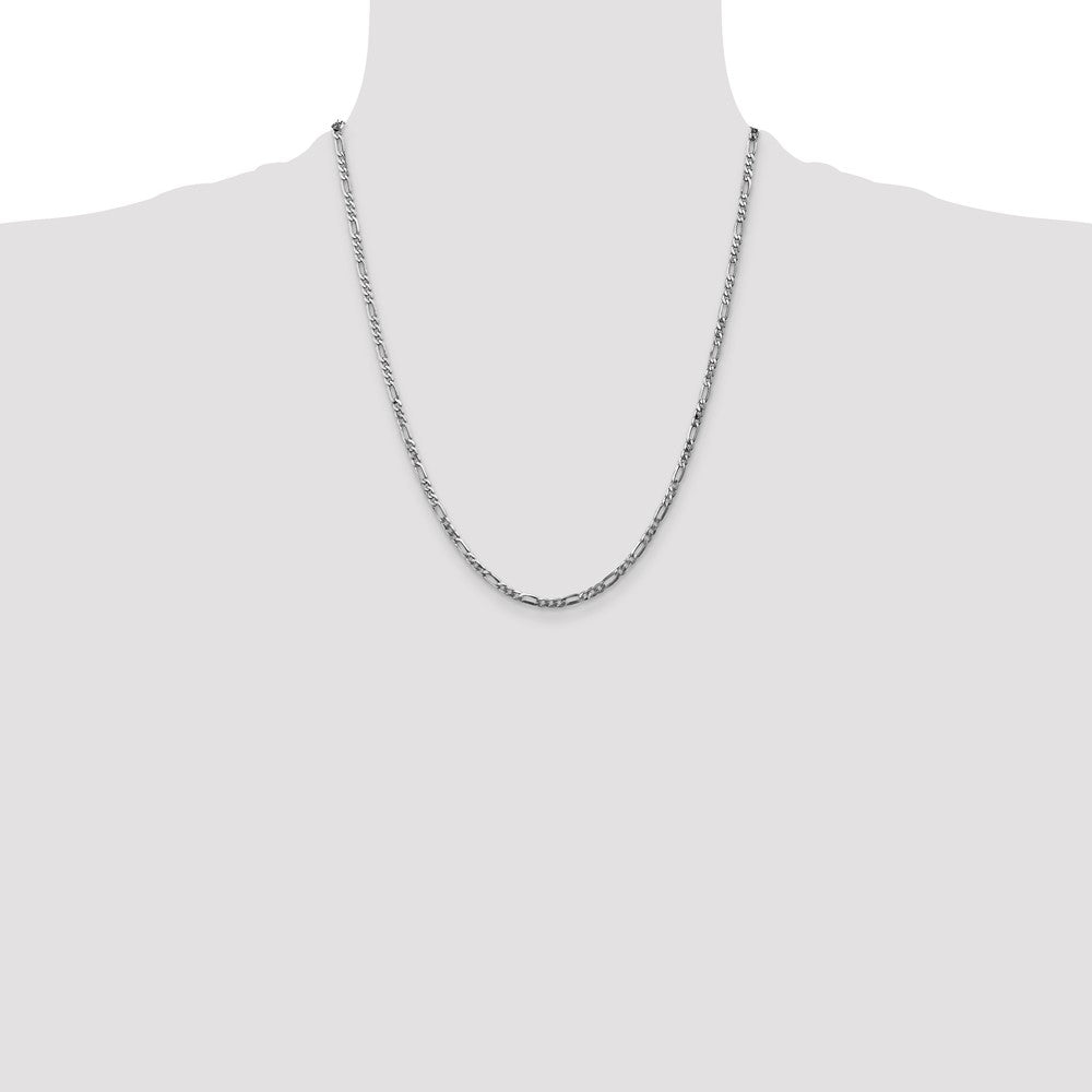 Flat Figaro with Lobster Clasp Chain - WBC