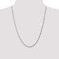 Flat Figaro with Lobster Clasp Chain - WBC