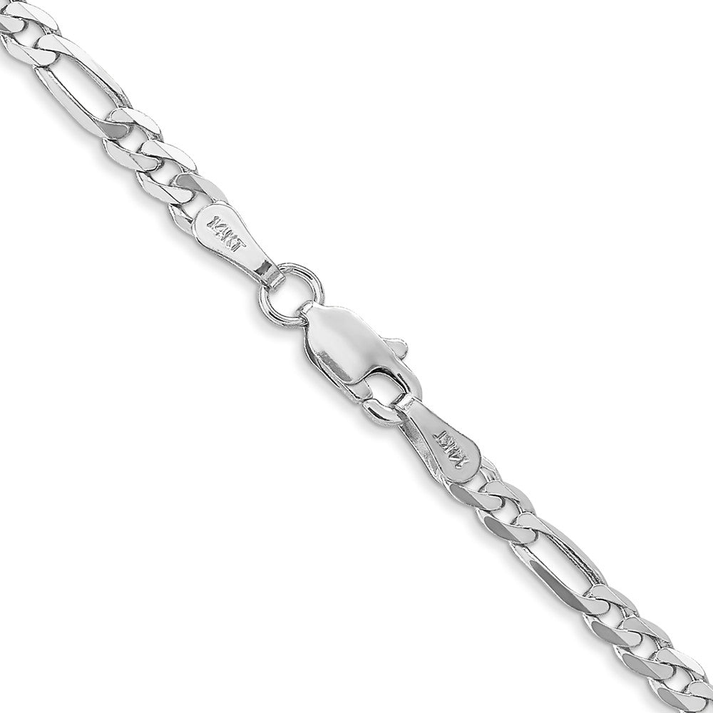 Flat Figaro with Lobster Clasp Chain - WBC