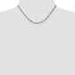 Flat Figaro with Lobster Clasp Chain - WBC