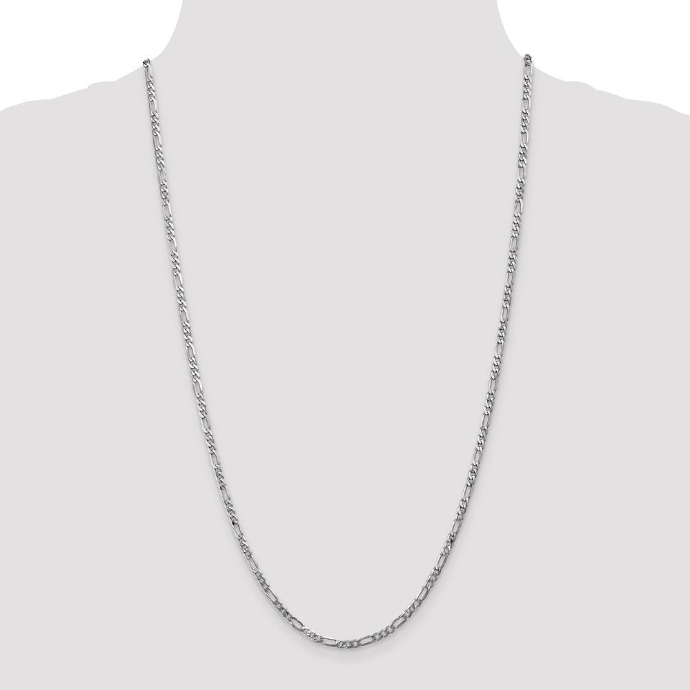 Flat Figaro with Lobster Clasp Chain - WBC