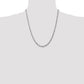 Flat Figaro with Lobster Clasp Chain - WBC