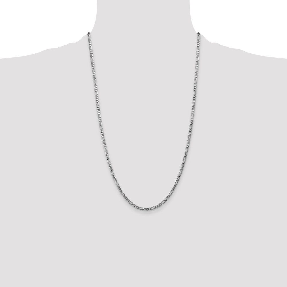 Flat Figaro with Lobster Clasp Chain - WBC