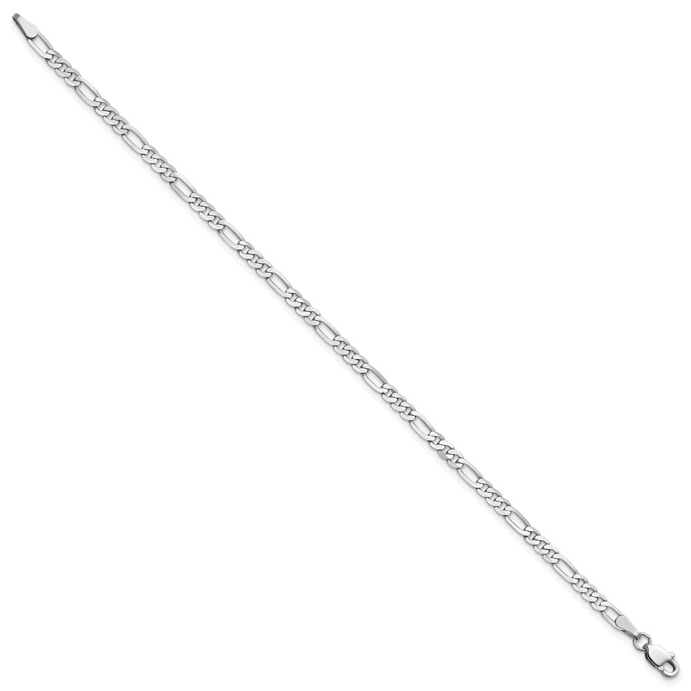 Flat Figaro with Lobster Clasp Bracelet - WBC