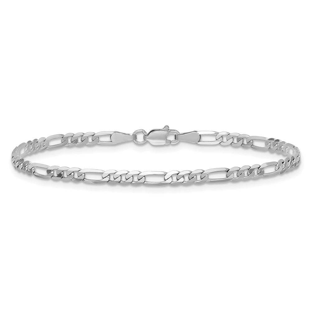 Flat Figaro with Lobster Clasp Bracelet - WBC