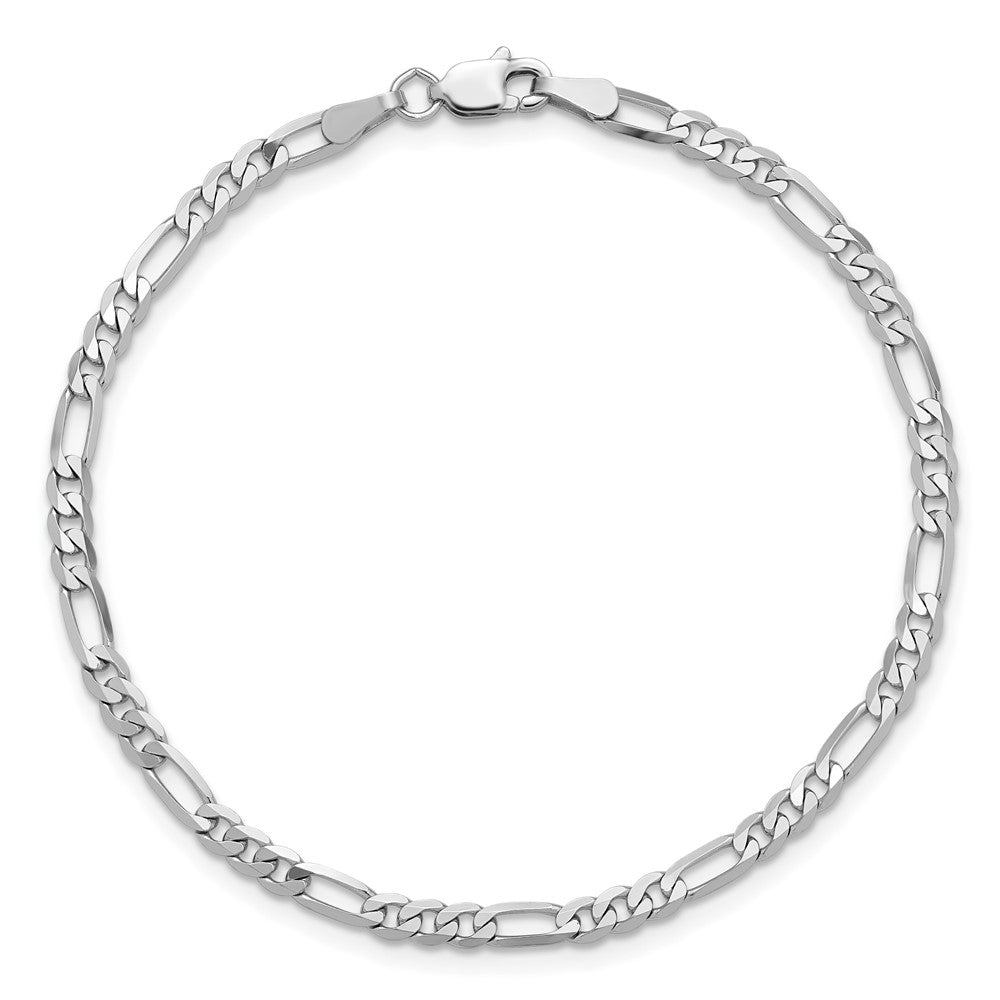 Flat Figaro with Lobster Clasp Bracelet - WBC