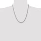 Flat Figaro with Lobster Clasp Chain - WBC
