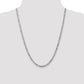 Flat Figaro with Lobster Clasp Chain - WBC