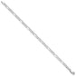 Flat Figaro with Lobster Clasp Bracelet - WBC