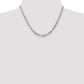 Flat Figaro with Lobster Clasp Chain - WBC