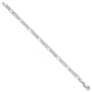 Flat Figaro with Lobster Clasp Bracelet - WBC