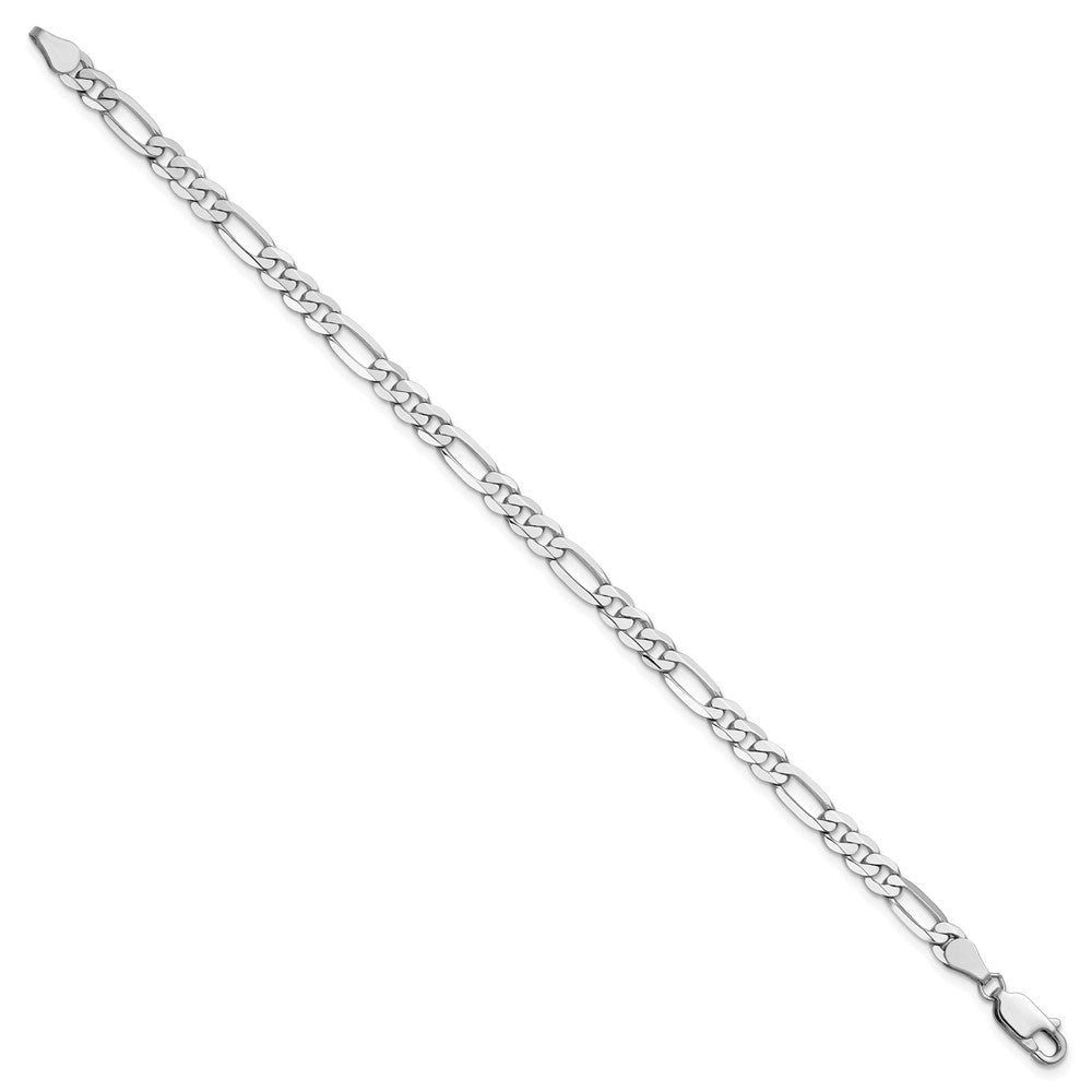 Flat Figaro with Lobster Clasp Bracelet - WBC