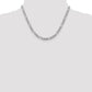 Flat Figaro with Lobster Clasp Chain - WBC