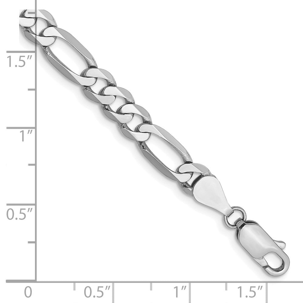 Flat Figaro with Lobster Clasp Bracelet - WBC