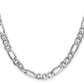 Flat Figaro with Lobster Clasp Chain - WBC
