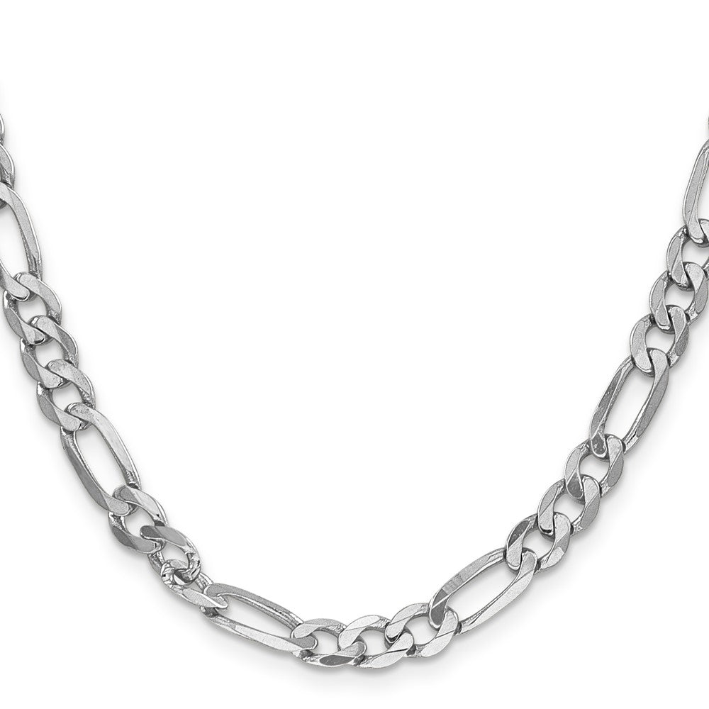 Flat Figaro with Lobster Clasp Chain - WBC