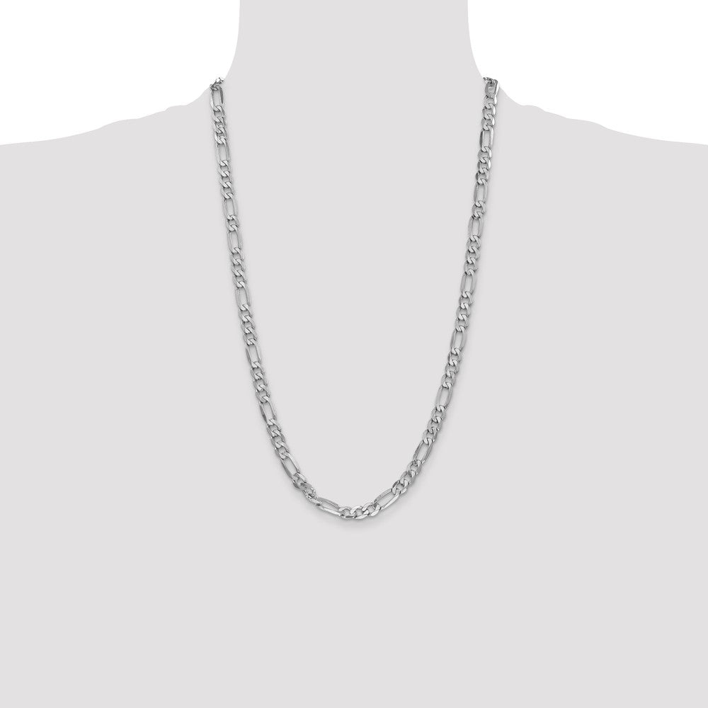 Flat Figaro with Lobster Clasp Chain - WBC