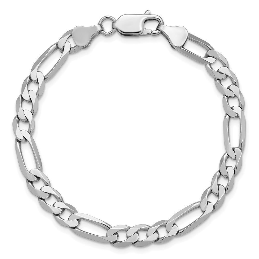 Flat Figaro with Lobster Clasp Bracelet - WBC