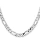 Flat Figaro with Lobster Clasp Chain - WBC